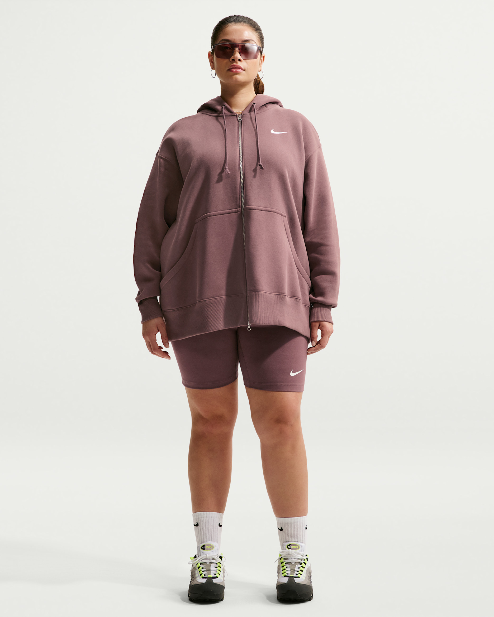  ナイロンプルオーバー Nike Sportswear Classic Women's High-Waisted 8